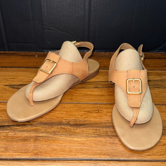 Franco Sarto Beige Women’s Sandals Size 8 - Picture 1 of 10